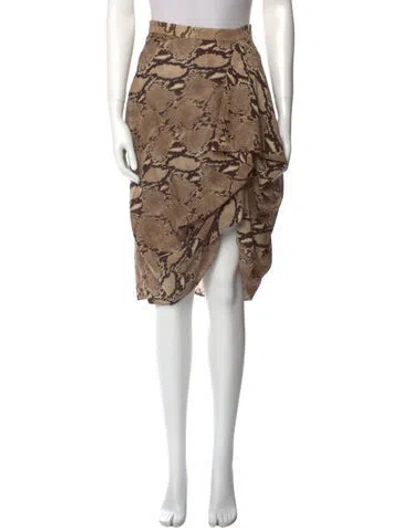 Pre-owned Celine 2022 Knee-length Skirt In Neutral