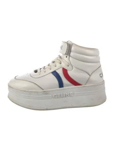 Pre-owned Celine 2022 Leather Sneakers In White