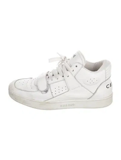 Pre-owned Celine 2022 Leather Sneakers In White