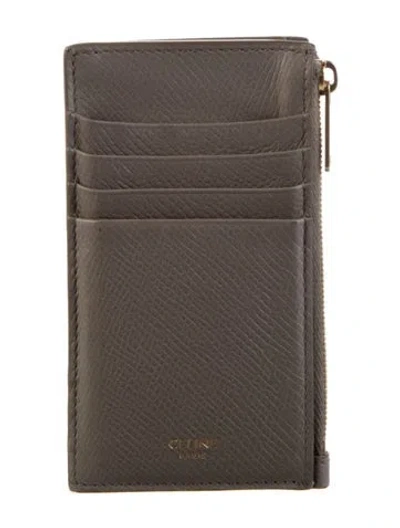 Pre-owned Celine 2022 Leather Wallet In Neutral