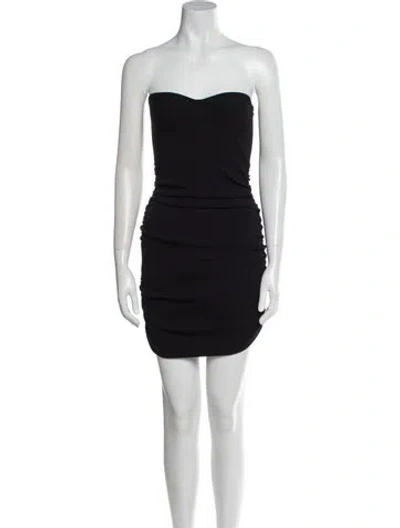 Pre-owned Celine 2022 Mini Dress In Black