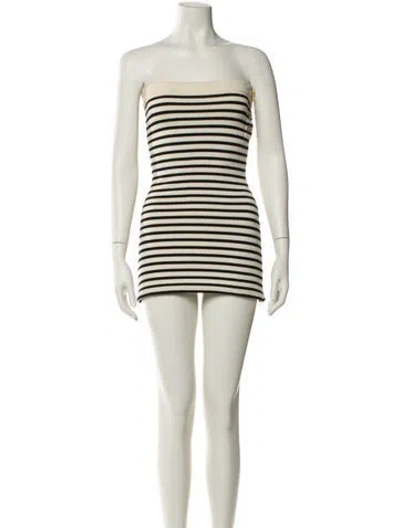 Pre-owned Celine 2022 Mini Dress In Neutral