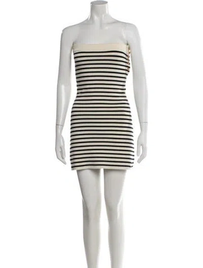 Pre-owned Celine 2022 Mini Dress In Neutral