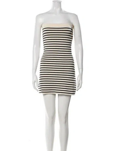 Pre-owned Celine 2022 Mini Dress W/ Tags In Neutral