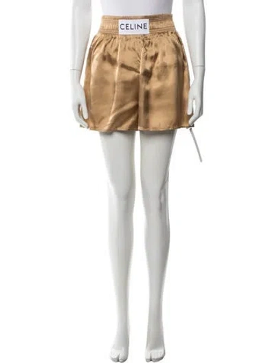 Pre-owned Celine 2022 Mini Shorts In Neutral