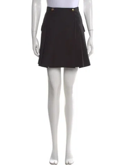 Pre-owned Celine 2022 Mini Skirt In Black
