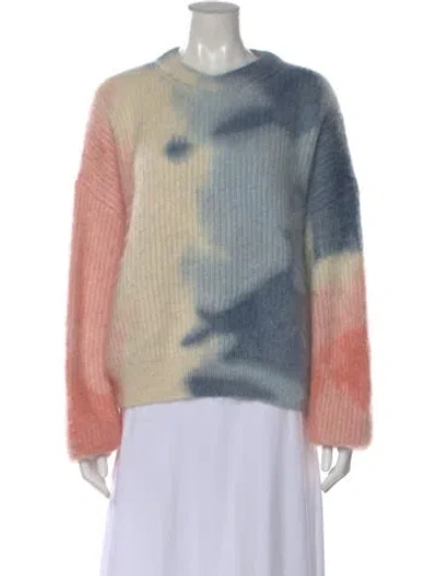 Pre-owned Celine 2022 Mohair Sweater W/ Tags In Blue