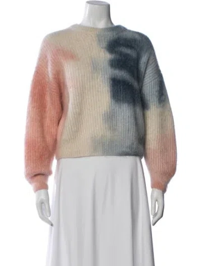 Pre-owned Celine 2022 Mohair Sweater In White