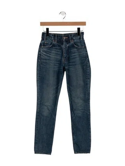 Pre-owned Celine 2022 Straight Leg Jeans In Blue