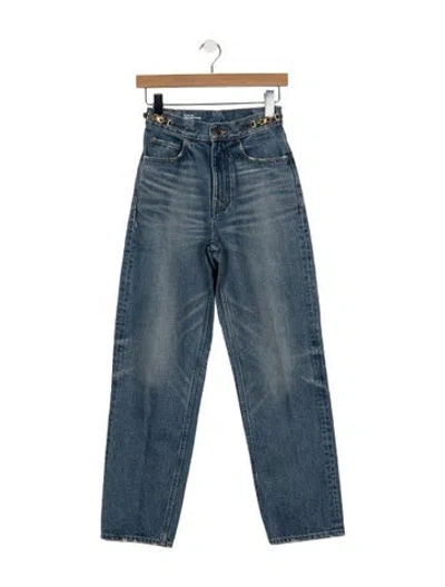 Pre-owned Celine 2022 Straight Leg Jeans In Blue