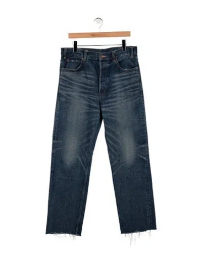 Pre-owned Celine 2022 Straight Leg Jeans In Blue