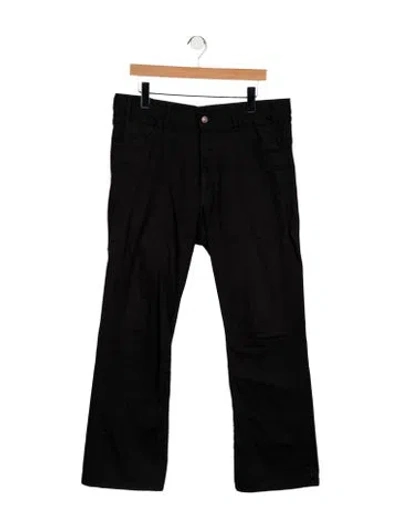 Pre-owned Celine 2022 Straight-leg Jeans In Black
