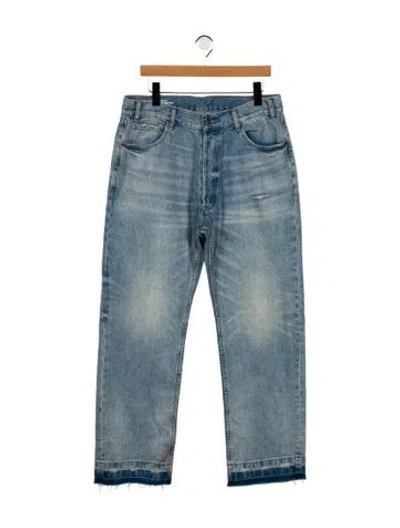 Pre-owned Celine 2022 Straight-leg Jeans In Blue