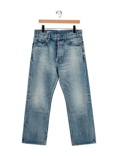 Pre-owned Celine 2022 Straight-leg Jeans In Blue