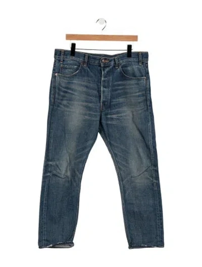 Pre-owned Celine 2022 Straight-leg Jeans In Blue