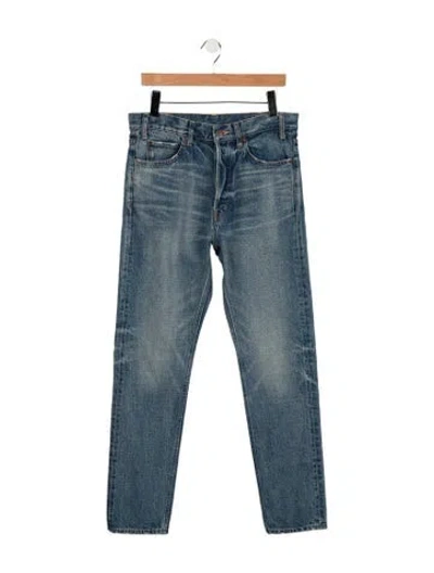 Pre-owned Celine 2022 Straight-leg Jeans In Blue