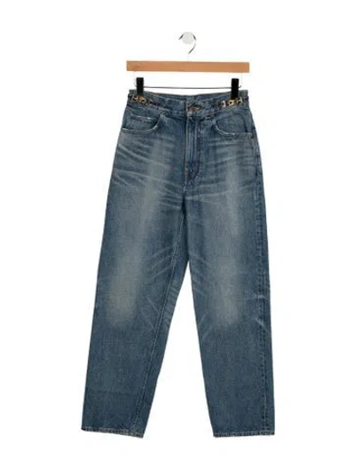 Pre-owned Celine 2022 Straight-leg Jeans In Blue