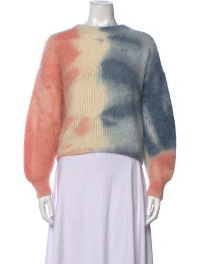 Pre-owned Celine 2022 Tie-dye Sweater In Blue