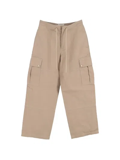 Pre-owned Celine 2022 Triomphe Cargo Pants In Neutral
