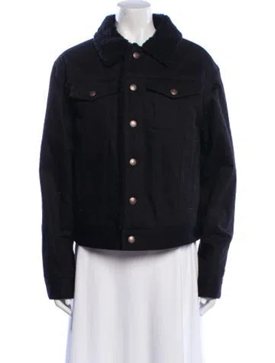 Pre-owned Celine 2022 Trucker Denim Jacket In Blue