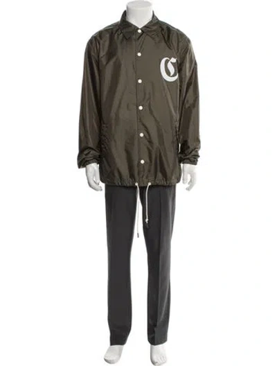 Pre-owned Celine 2022 Veste Patch Coach 'green' Parka