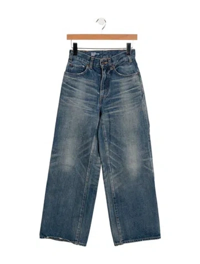 Pre-owned Celine 2022 Wide Leg Jeans In Blue