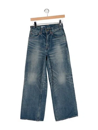Pre-owned Celine 2022 Wide Leg Jeans In Blue