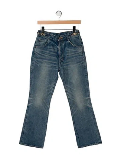 Pre-owned Celine 2022 Wide Leg Jeans In Blue