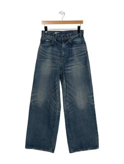 Pre-owned Celine 2022 Wide Leg Jeans In Blue