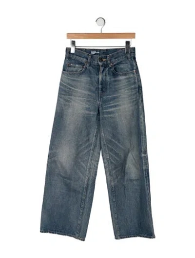 Pre-owned Celine 2022 Wide Leg Jeans In Blue