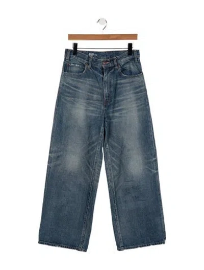 Pre-owned Celine 2022 Wide Leg Jeans In Blue