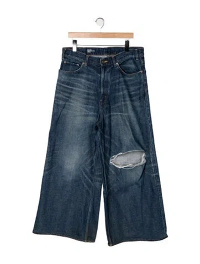 Pre-owned Celine 2022 Wide Leg Jeans In Blue