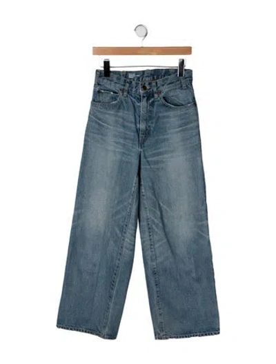 Pre-owned Celine 2022 Wide Leg Jeans In Blue