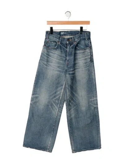 Pre-owned Celine 2022 Wide Leg Jeans In Blue