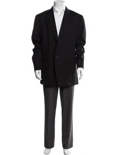 Pre-owned Celine 2022 Wool Blazer In Black