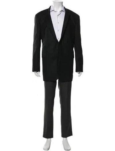 Pre-owned Celine 2022 Wool Blazer In Black