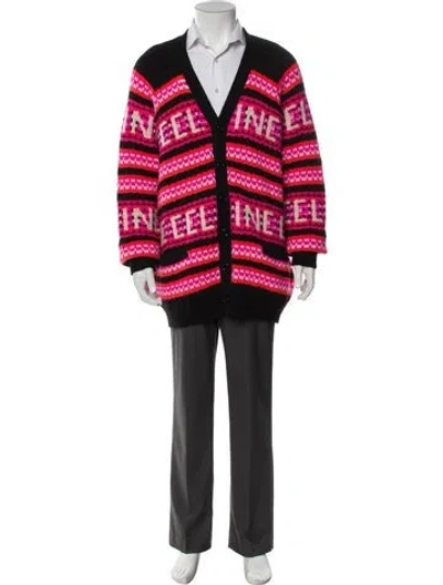 Pre-owned Celine 2022 Wool Cardigan W/ Tags In Black