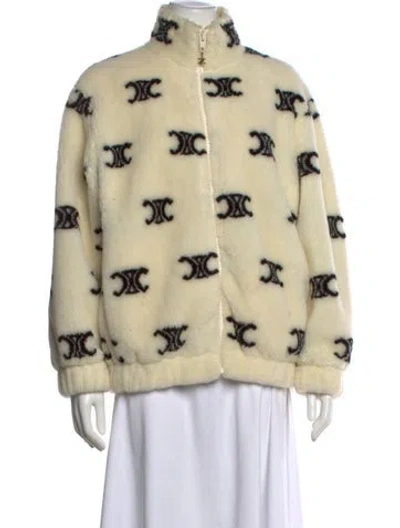 Pre-owned Celine 2022 Wool Sweatshirt In Neutral