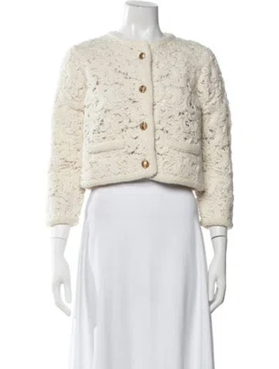 Pre-owned Celine 2023 Alpaca Sweater W/ Tags In Neutral