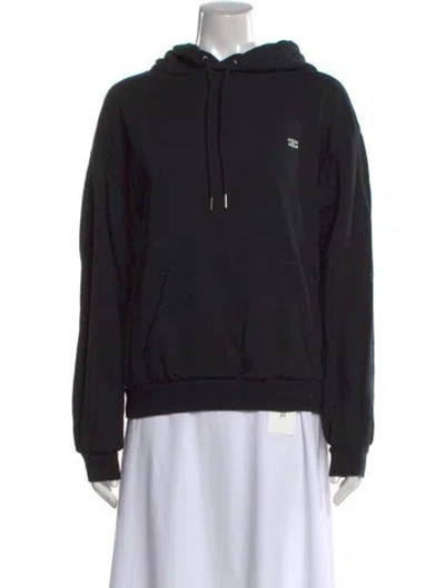 Pre-owned Celine 2023 Crew Neck Hoodie In Black