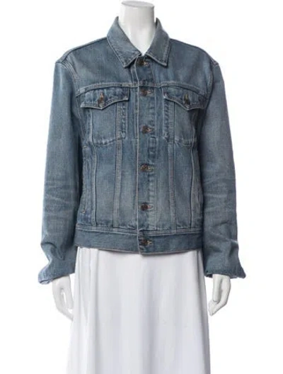 Pre-owned Celine 2023 Denim Jacket In Blue