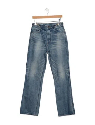 Pre-owned Celine 2023 Flared Jeans In Blue