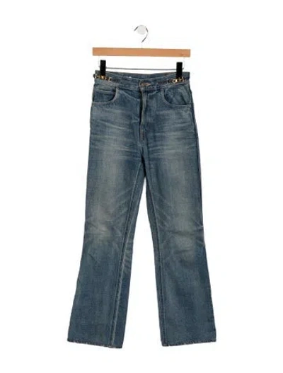 Pre-owned Celine 2023 Flared Jeans In Blue