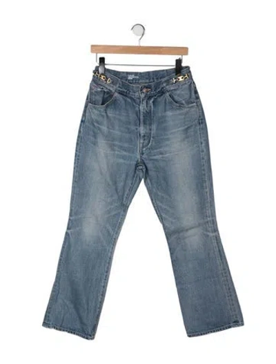 Pre-owned Celine 2023 Flared Jeans In Blue