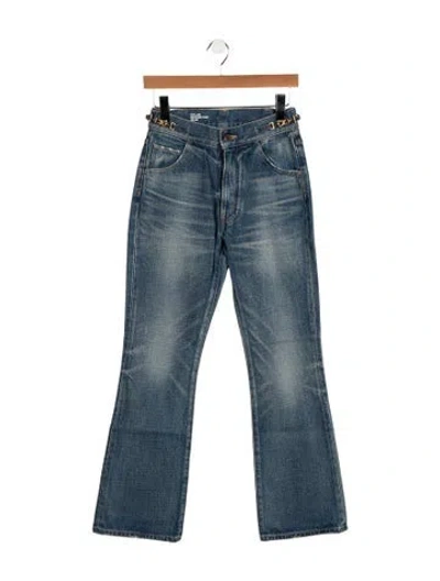Pre-owned Celine 2023 Flared Jeans In Blue