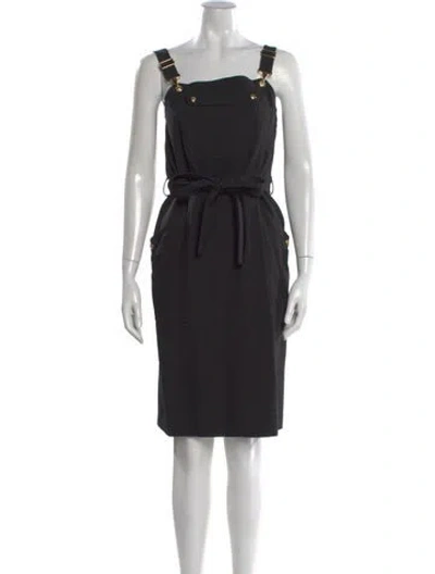 Pre-owned Celine 2023 Knee-length Dress In Black
