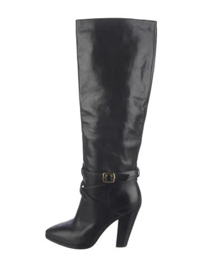 Pre-owned Celine 2023 Leather Boots In Black