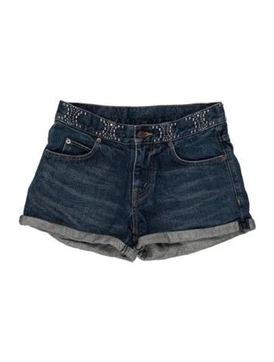 Pre-owned Celine 2023 Mini Shorts In Blue