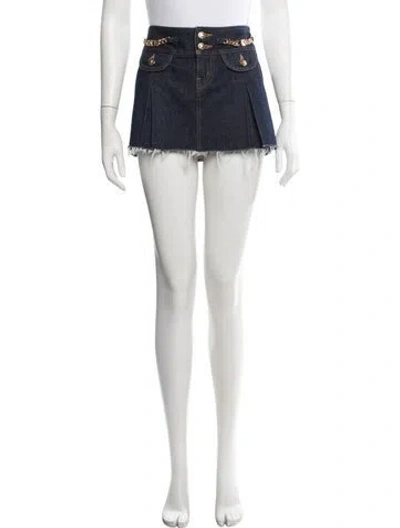 Pre-owned Celine 2023 Mini Skirt In Blue