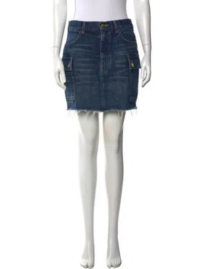 Pre-owned Celine 2023 Mini Skirt In Blue